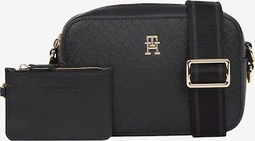 TOMMY HILFIGER Чанта с презрамки 'DISTINCT' в черно: отпред