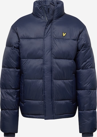 Lyle & Scott Prechodná bunda - Modrá: predná strana