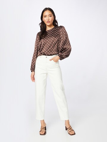 OBJECT - Blusa 'SUTANNA' en marrón