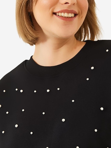 Bianco Lucci Dressipluus 'Sweatshirts', värv must