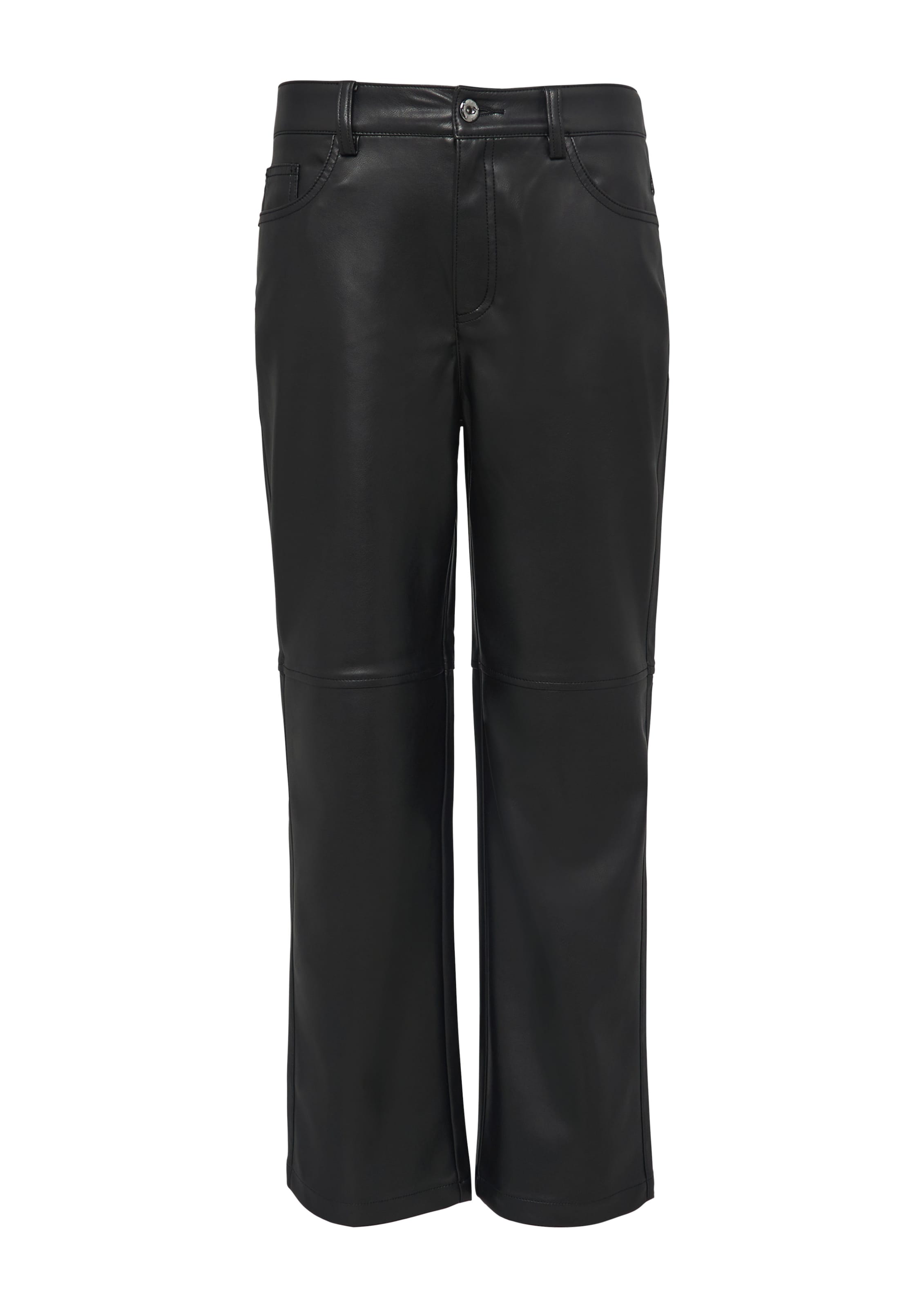 s.Oliver Regular Hose in Schwarz: Vorderseite