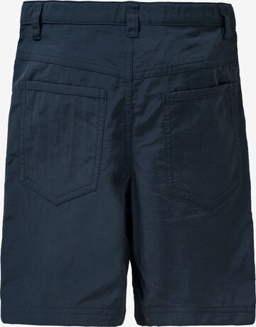 JACK WOLFSKIN Regular Sportbroek 'Sun' in Blauw