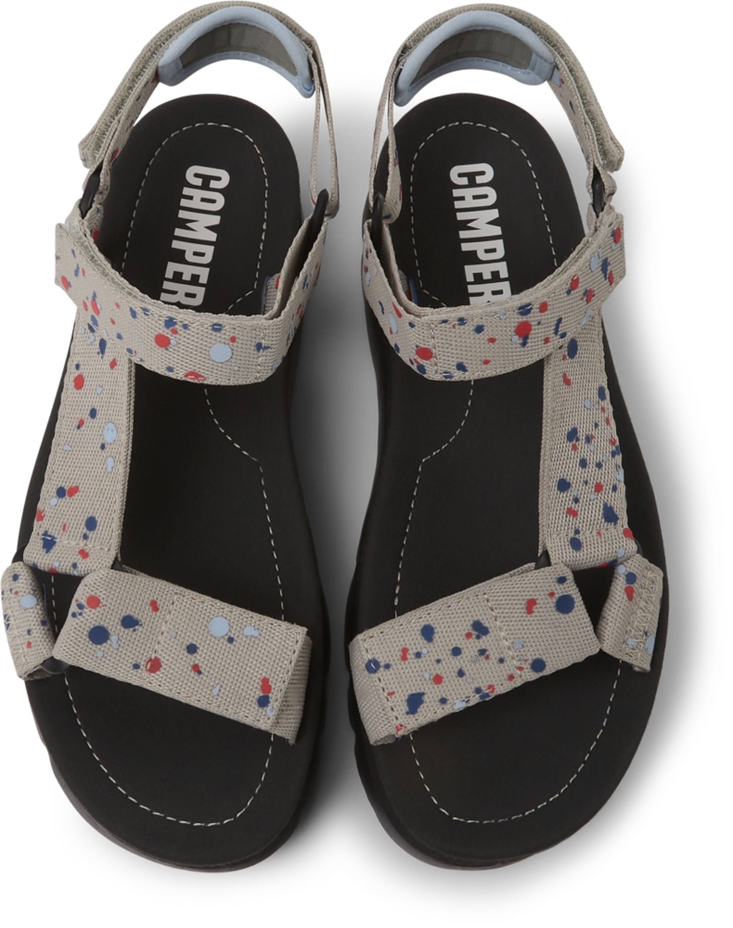 Frauen Sandalen CAMPER Sandale 'Oruga Up' in Hellgrau - TV51946 Frauen Sandalen CAMPER Sandale 'Oruga Up' in Hellgrau - TV51946