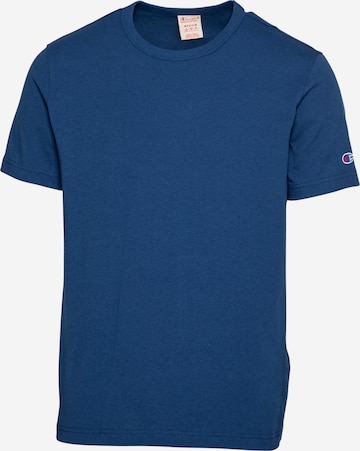 Champion Reverse Weave Shirt in Blauw: voorkant