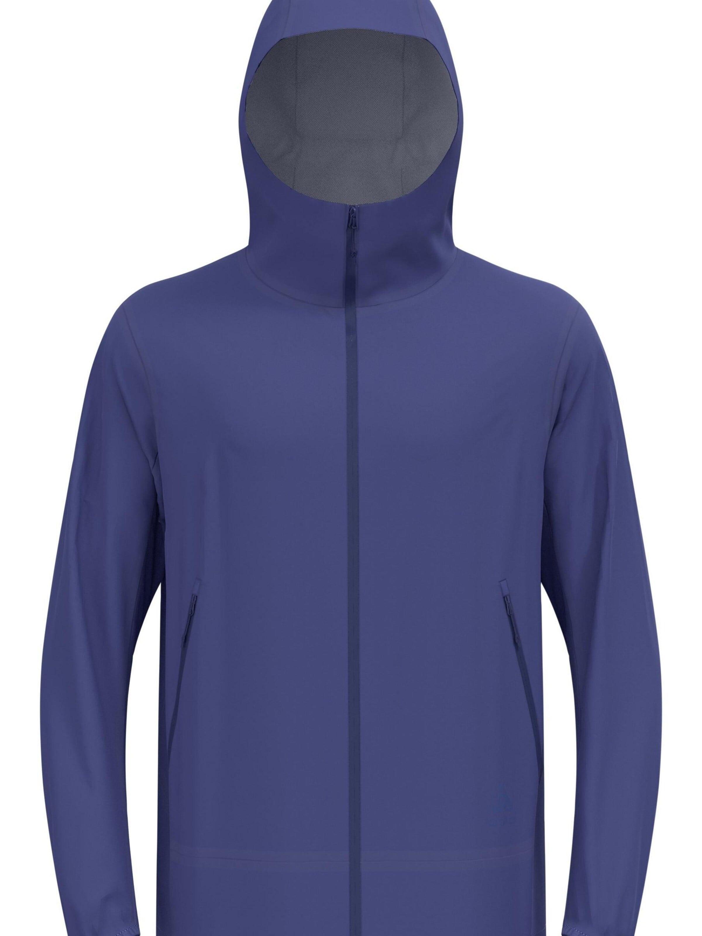 Veste outdoor 'ESSENTIAL 2.5L WATERPROOF' ODLO en violet : devant