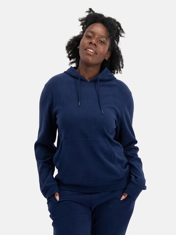 Bamboo basics Sweatshirt 'Lounge hoodie Gaby' in Blauw