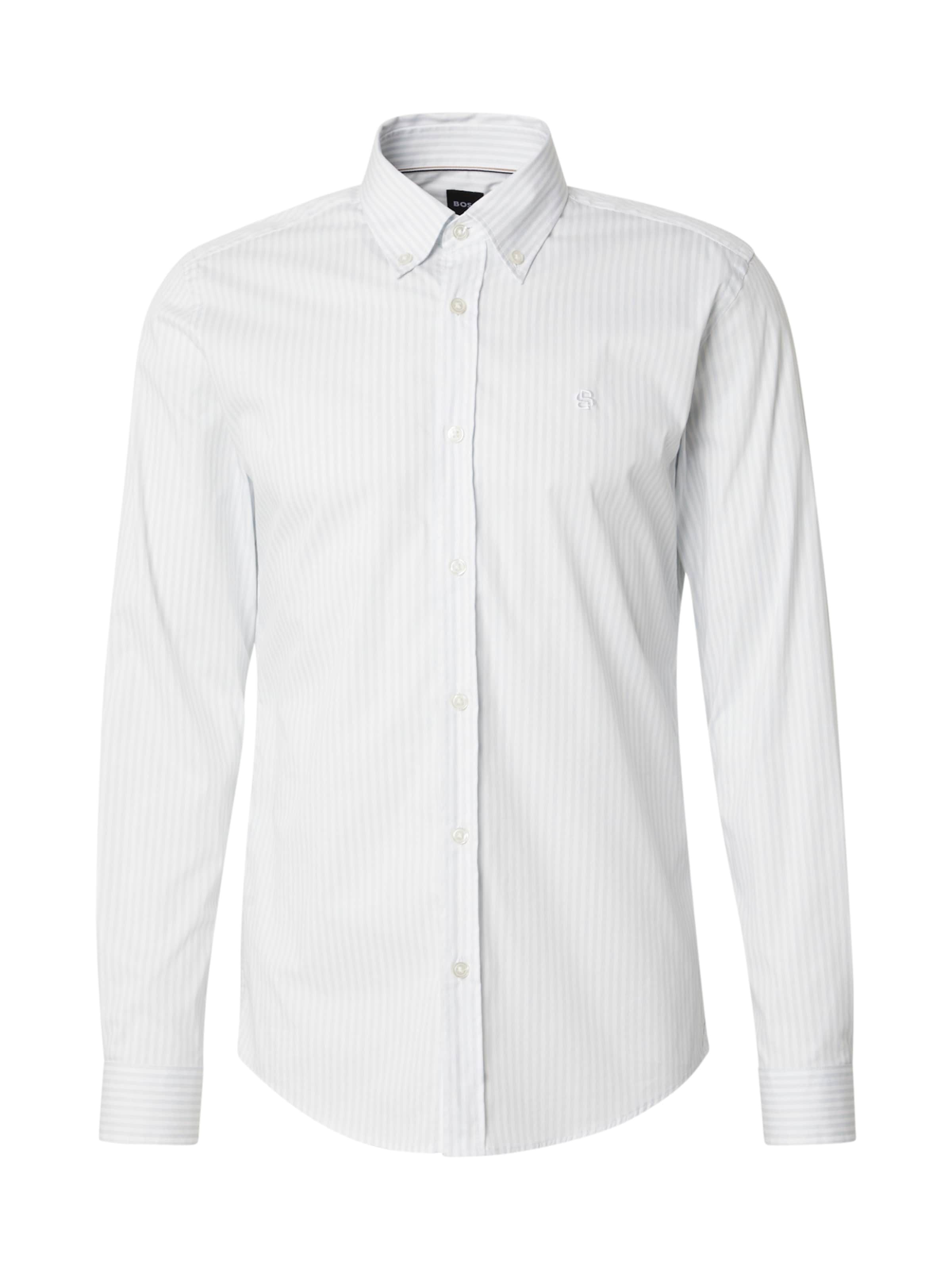 balts BOSS Standarta piegriezums Krekls 'H-ROAN': no priekšpuses