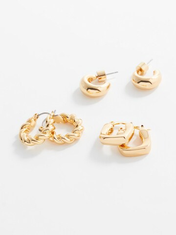 MANGO Earrings 'DORA' in Gold