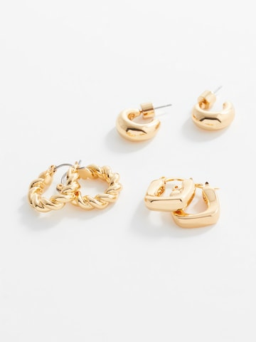 MANGO Earrings 'DORA' in Gold