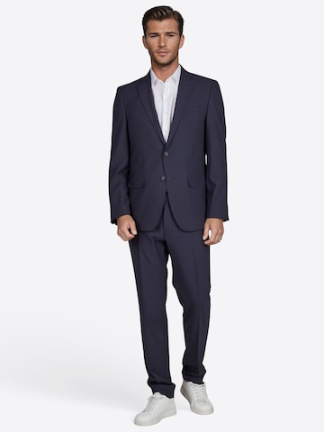 PIERRE CARDIN Regular fit Colbert in Blauw