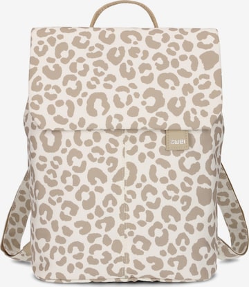 ZWEI - Mochila 'Mademoiselle.M MR13' en beige: frente