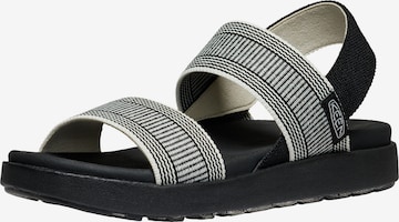KEEN - Sandália em preto: frente