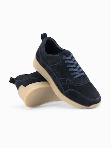 Ombre Platform trainers in Blue