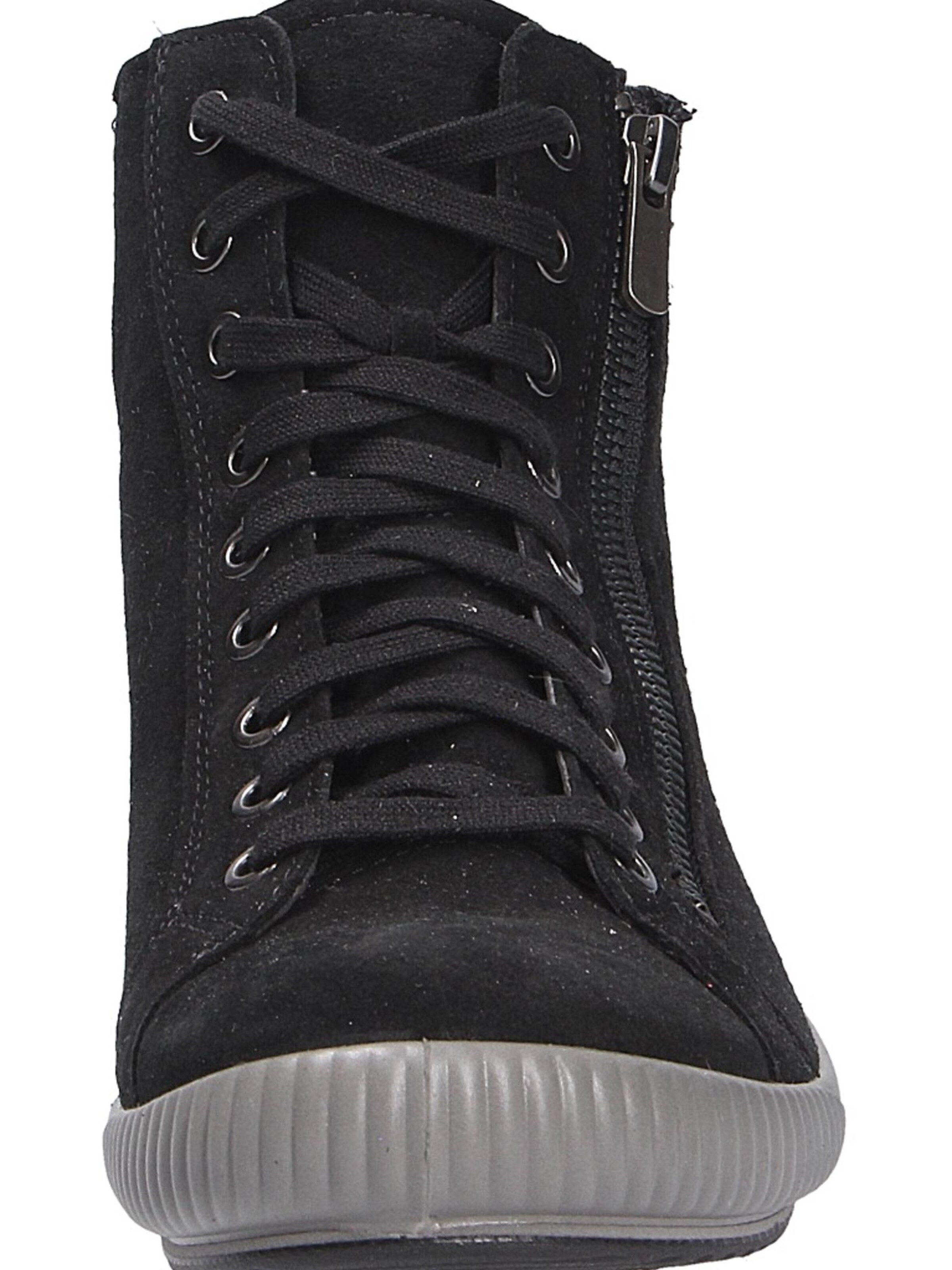 Legero Lace-Up Boots in Black