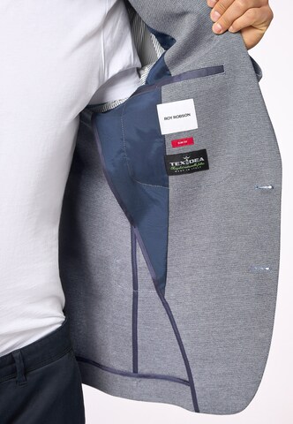 Coupe slim Veste de costume ROY ROBSON en bleu