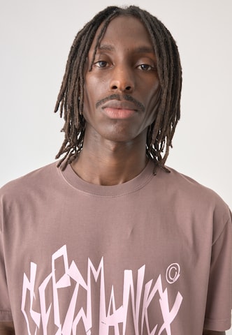 Cleptomanicx Shirt in Brown