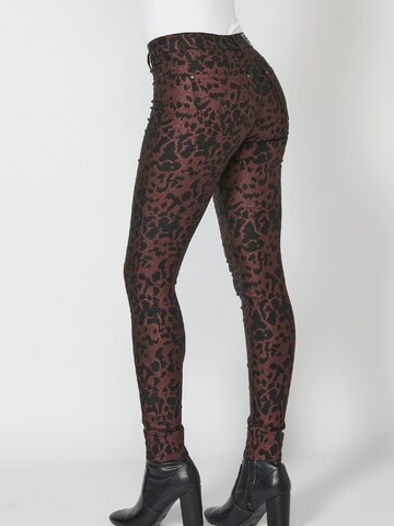 Skinny Pantalon KOROSHI en noir