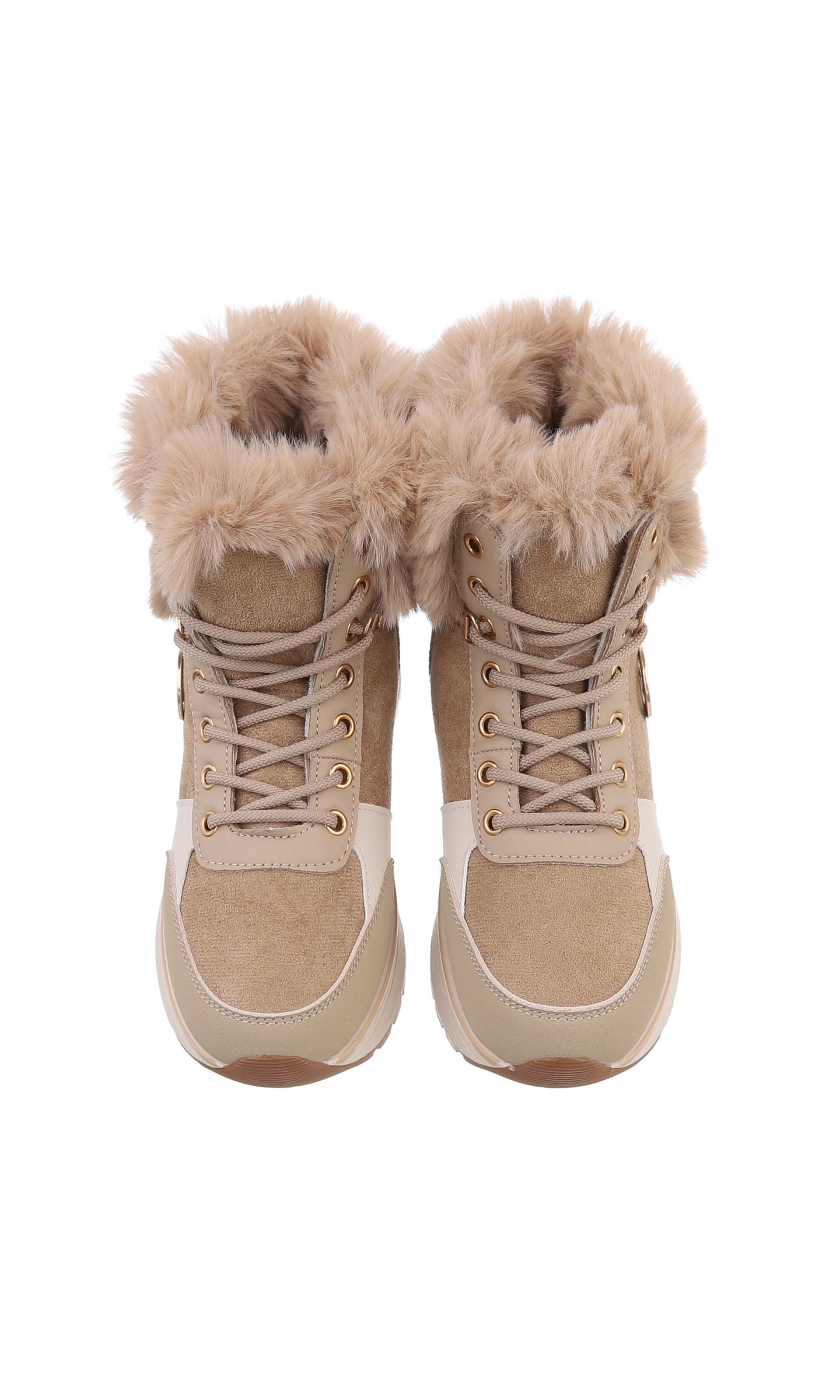Ital-Design Stiefelette in Braun