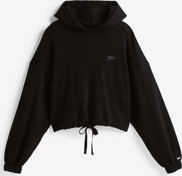 Sweat-shirt Tommy Jeans en noir : devant