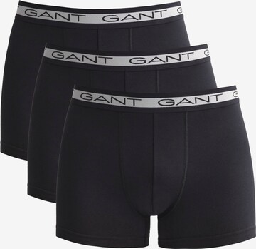 GANT - Calzoncillo boxer en negro: frente