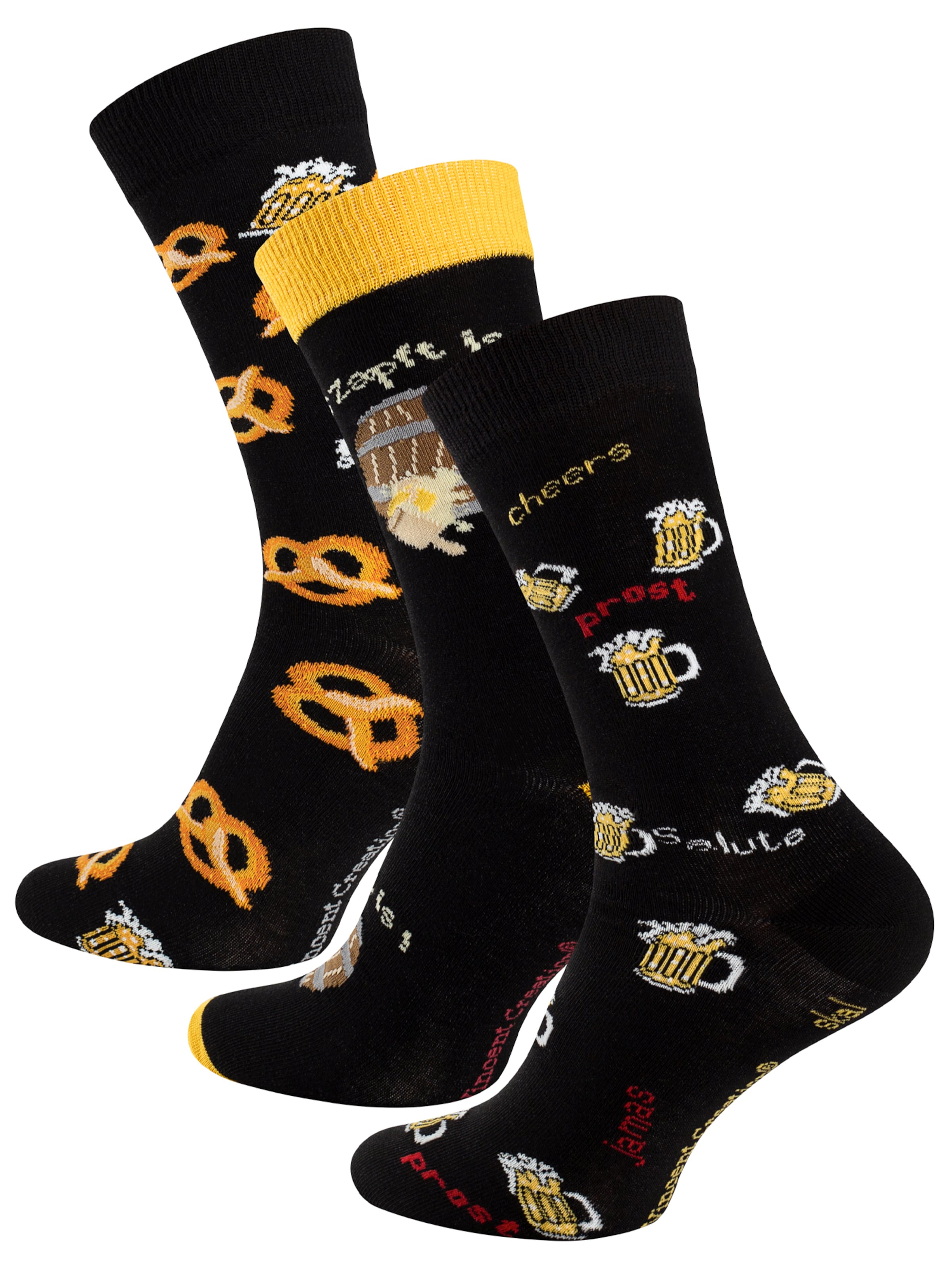 Vincent Creation - Calcetines 'O`Zapft is' en Mezcla de colores: frente