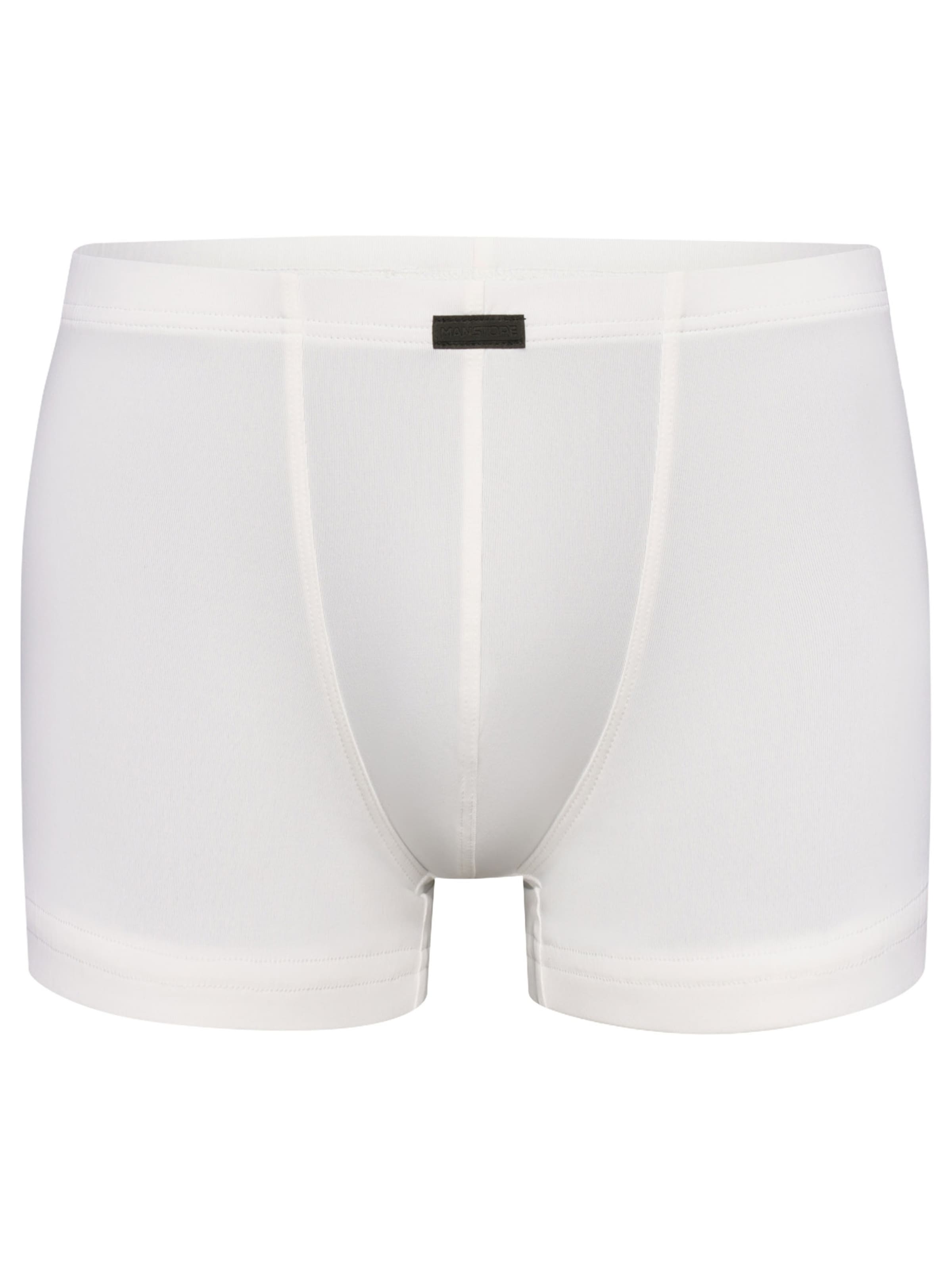 Manstore Boxer shorts ' M2569 Micro Pants ' in White: front