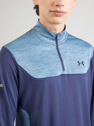 UNDER ARMOUR Functioneel shirt in Blauw