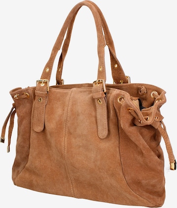 Chiara Ferretti Schoudertas in Bruin: voorkant