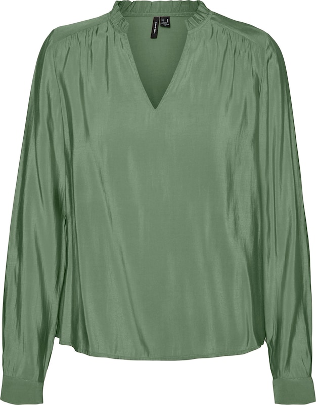 VERO MODA Bluse 'Bell' in Grün VERO MODA Bluse 'Bell' in Grün
