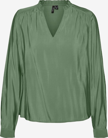 VERO MODA Blouse 'Bell' in Green: front