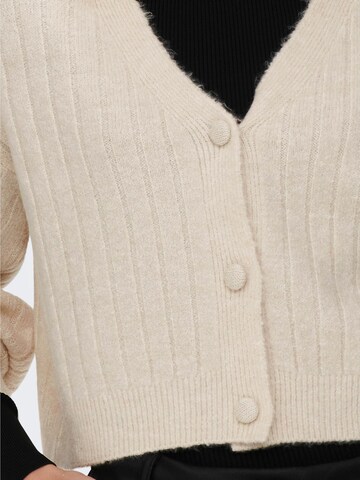 ONLY Knit cardigan 'Kimber' in Beige