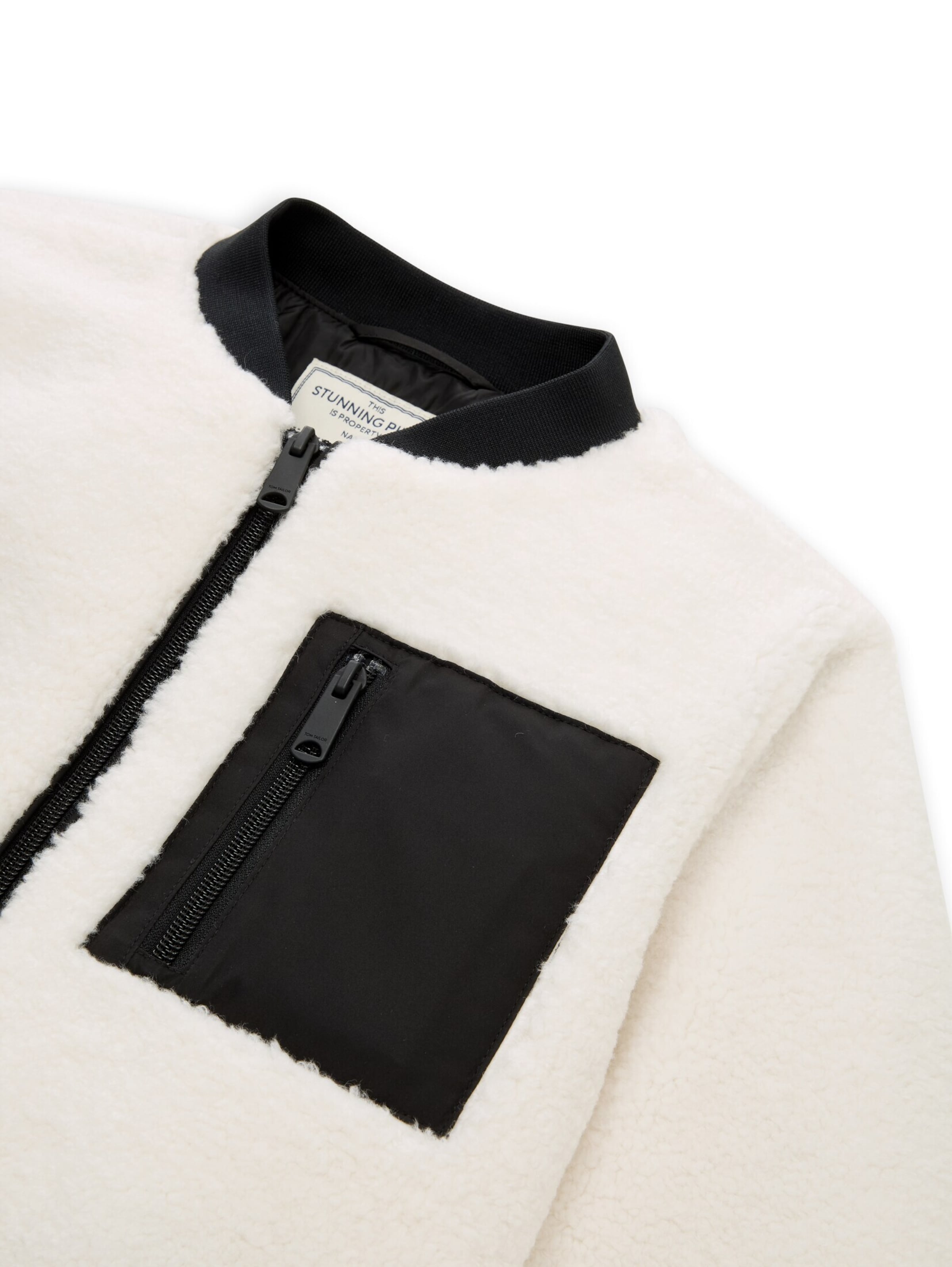 TOM TAILOR Winter jacket in White