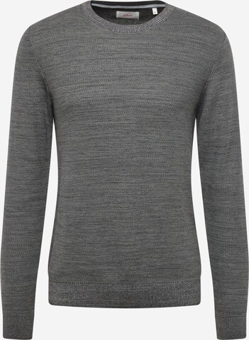 s.Oliver Sweater in Grey: front