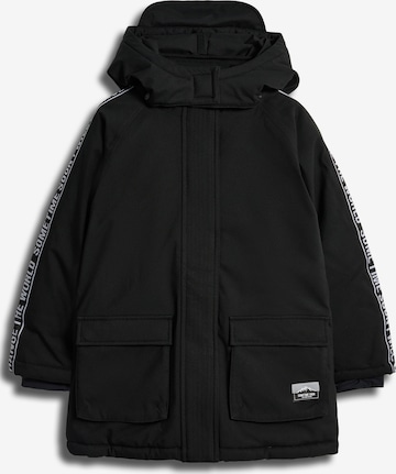 SOMETIME SOON Winter Jacket in Black: front