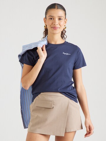 Pepe Jeans T-Shirt 'TOM' in Blau: Vorderseite