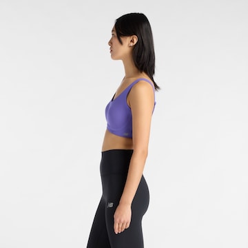 new balance - Soutien Bustier Soutien de desporto em roxo