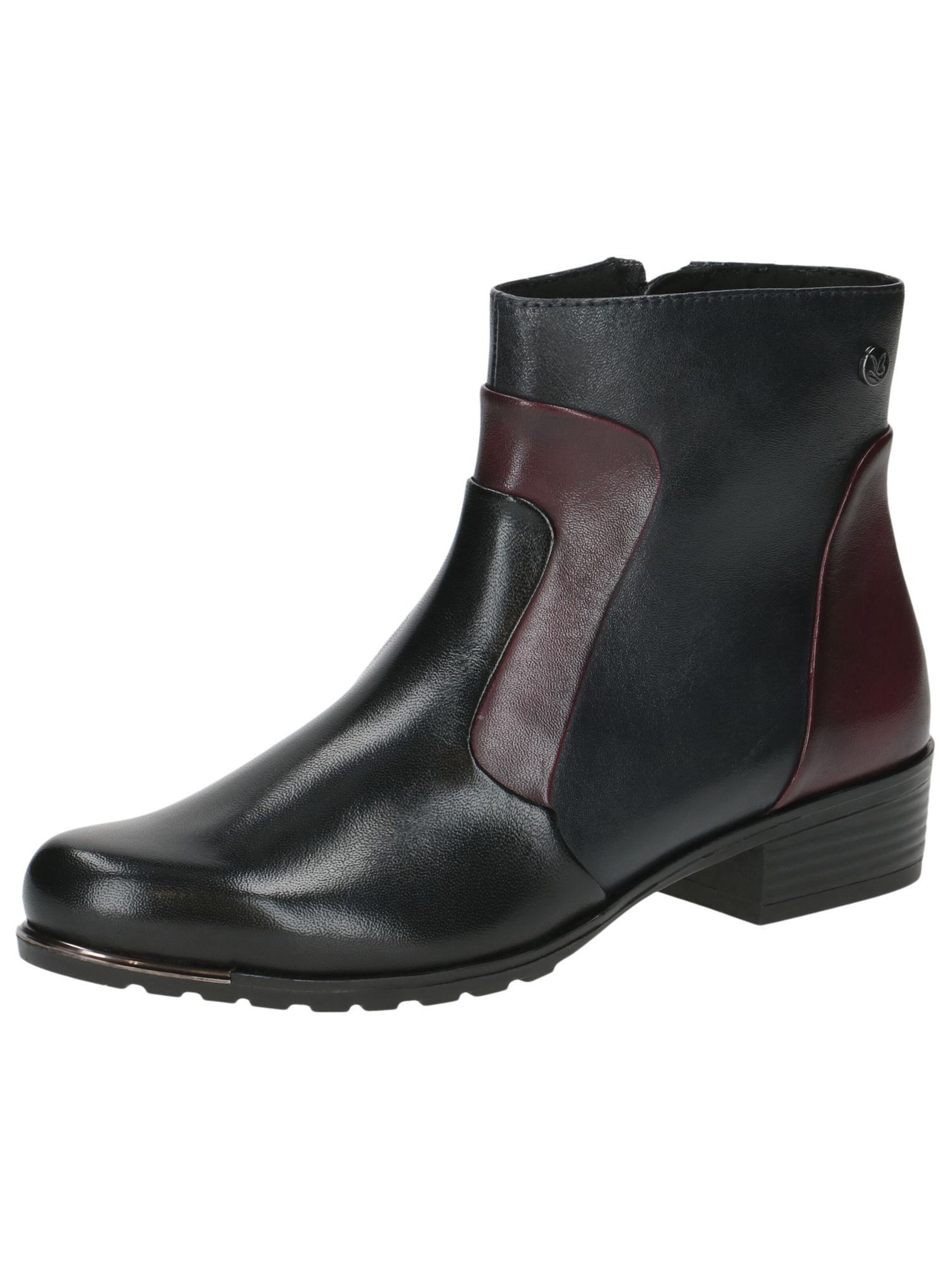 Ankle boots di CAPRICE in nero: frontale