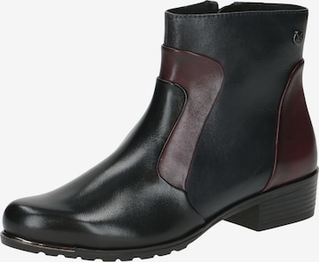 Bottines CAPRICE en noir : devant