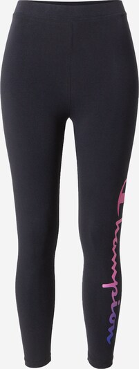 Champion Authentic Athletic Apparel Legingi, krāsa - debeszils / rozā / melns, Preces skats