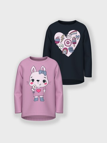 NAME IT T-shirt 'VIX' i blå