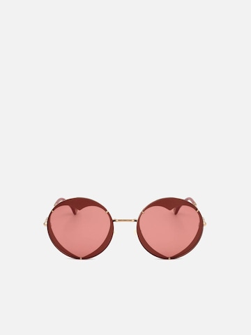 Carolina Herrera Sunglasses in Gold: front
