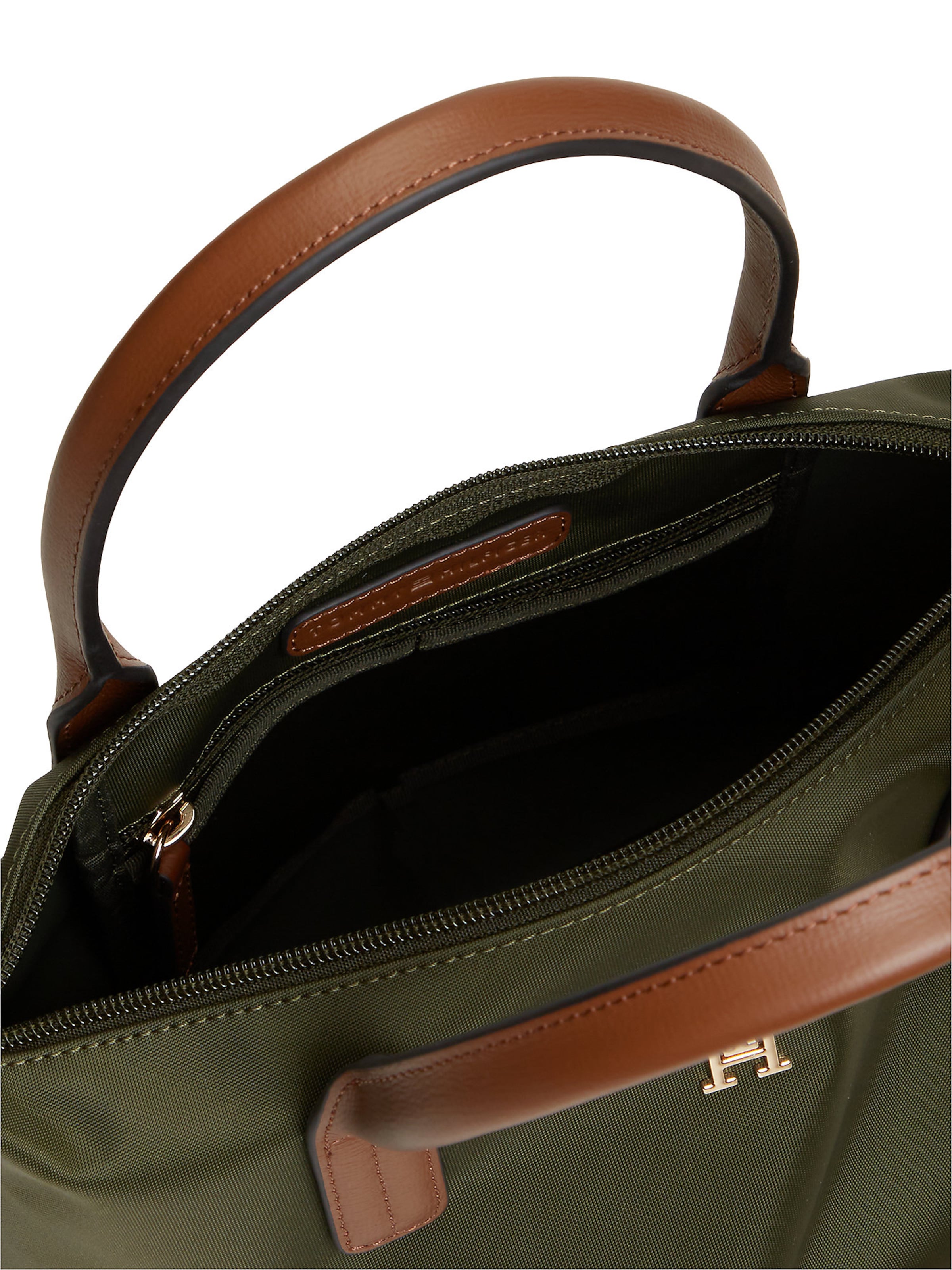 TOMMY HILFIGER Handbag 'Popette' in Green