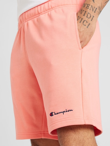 Champion Authentic Athletic Apparel Regular Trousers in Pink