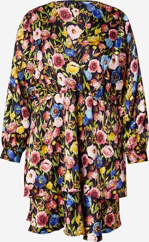 Vero Moda CurveHaljina 'VMCLILLIAN JULIA' - crna boja: prednji dio