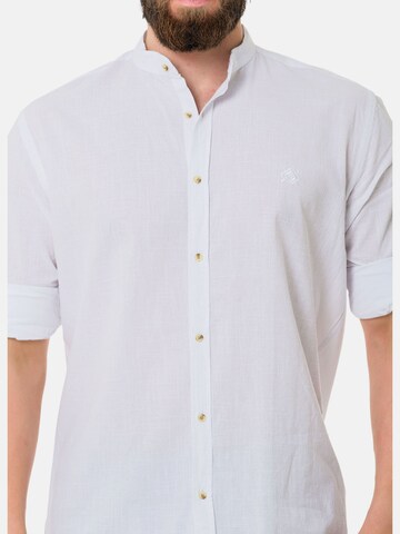 Coupe slim Chemise CIPO & BAXX en blanc