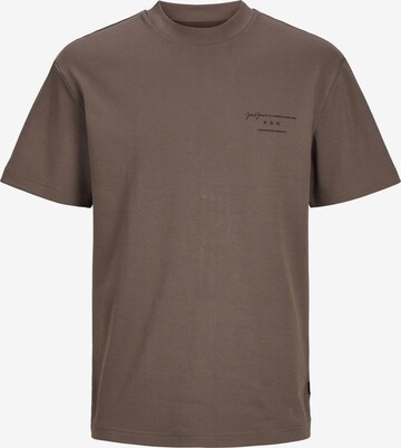 T-Shirt JACK & JONES en marron : devant