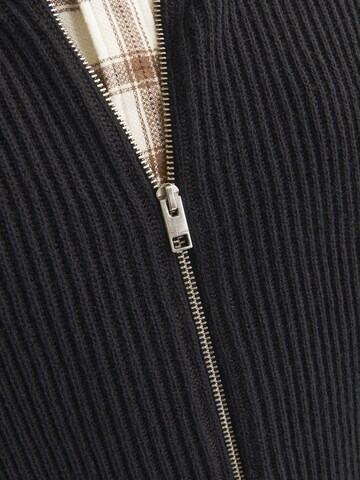 JACK & JONES Gebreid vest in Zwart