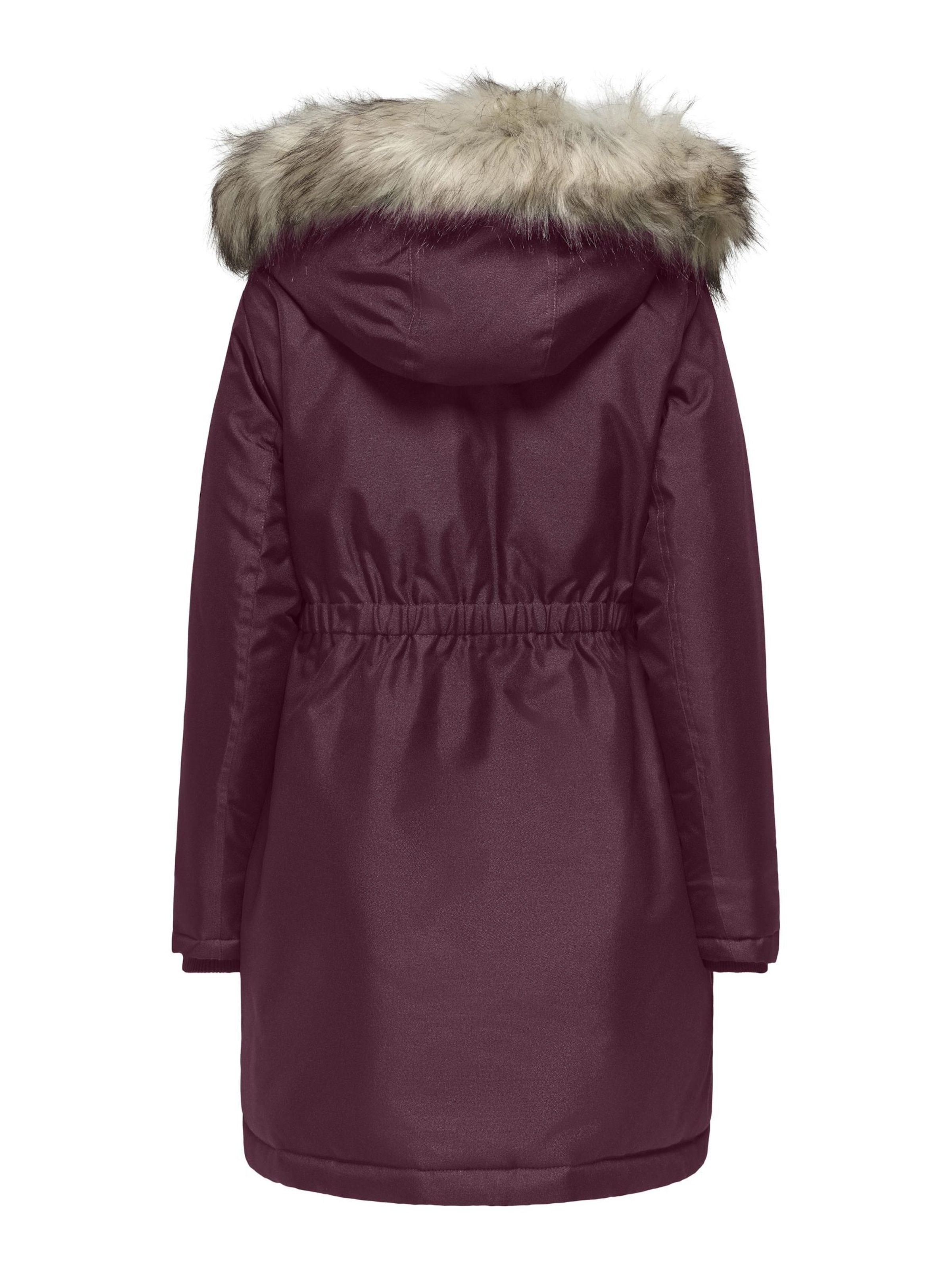 Parka d’hiver 'OLMIris' Only Maternity en rouge