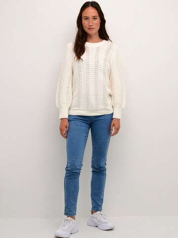 Kaffe Sweater 'Kate ' in White