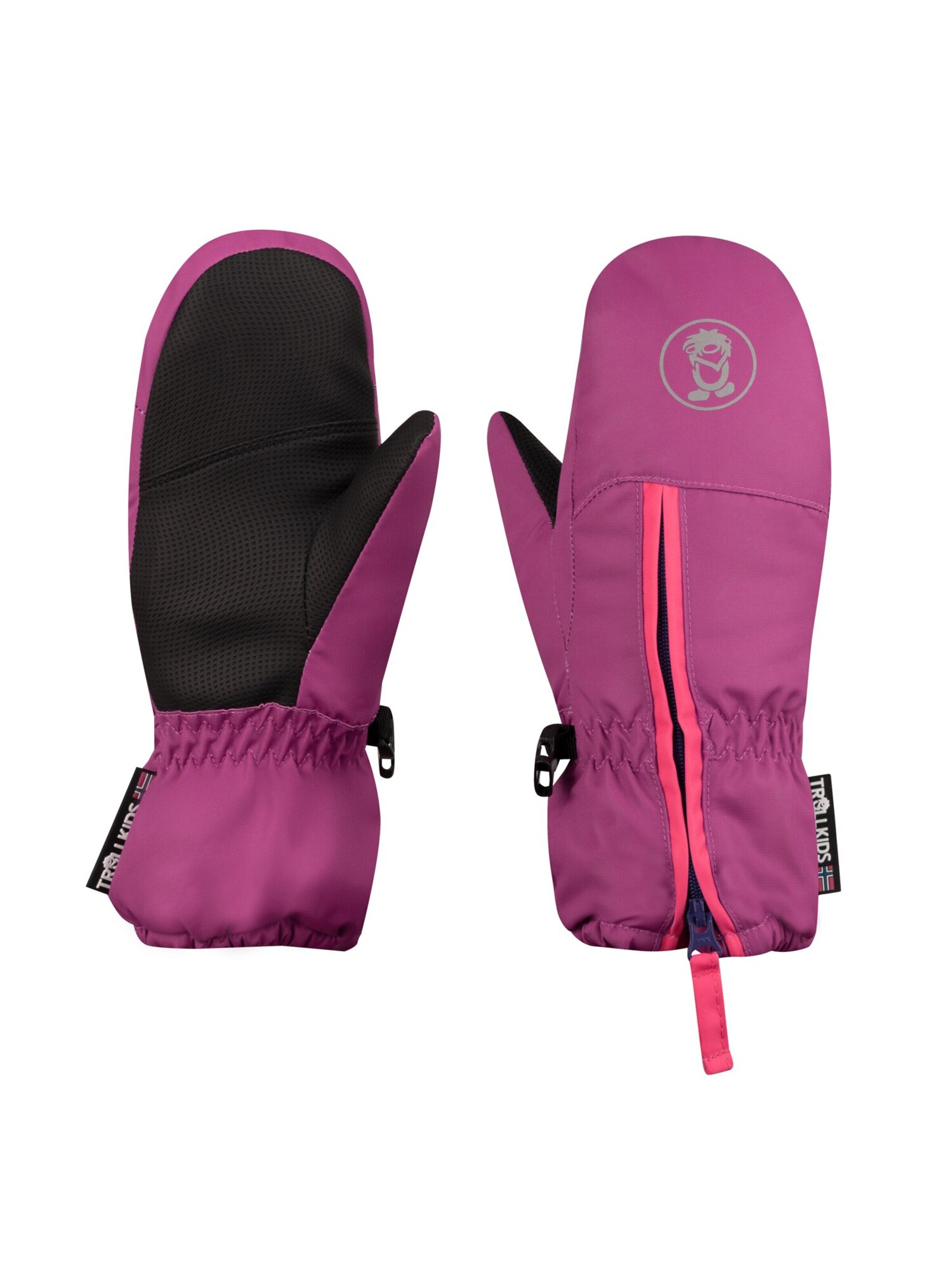 TROLLKIDS Gloves in Purple: front